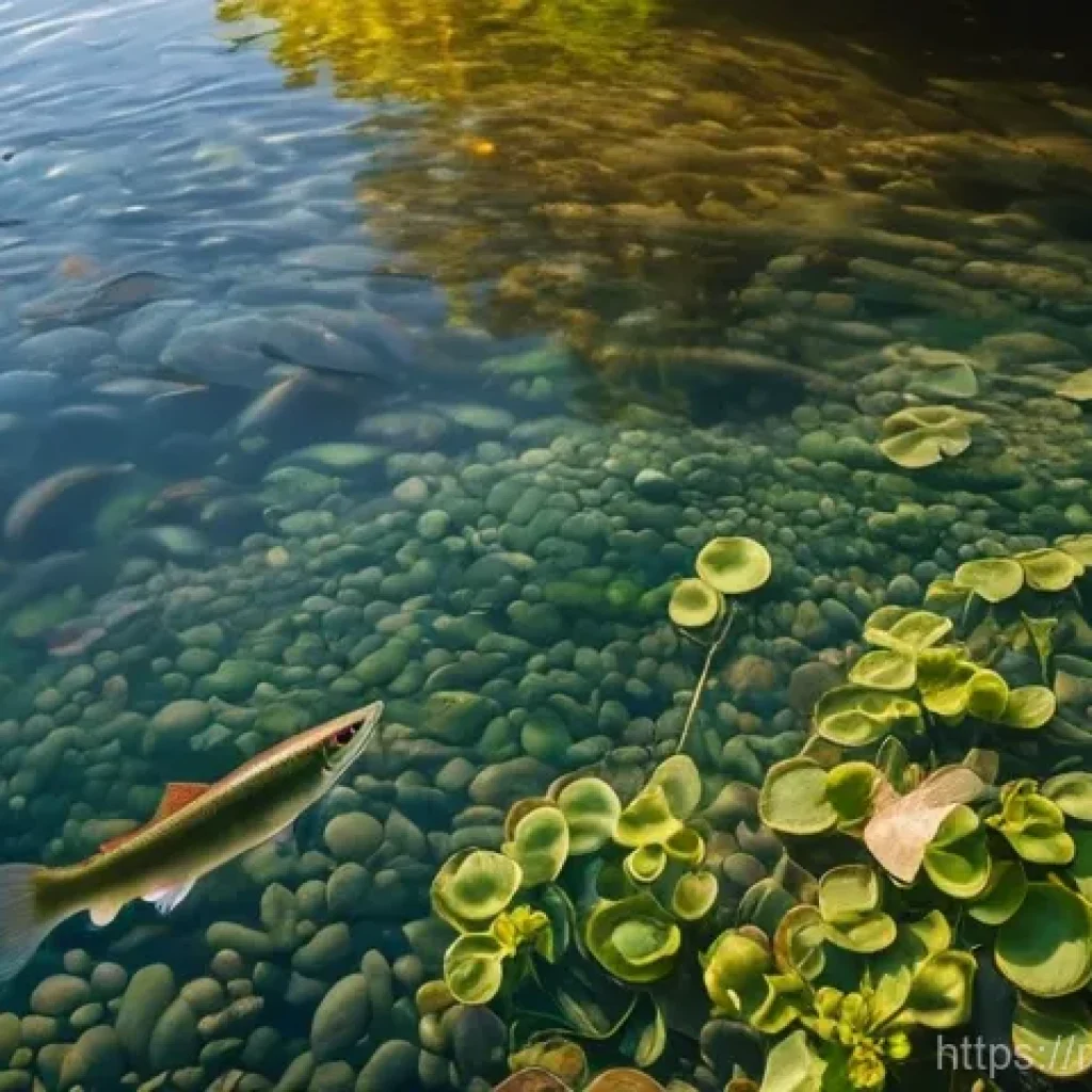 루어 색상 선택 요령 - **Prompt 1: Clear Water Fishing in Bright Sunlight**
"A peaceful scene of a fisherman patiently ...
